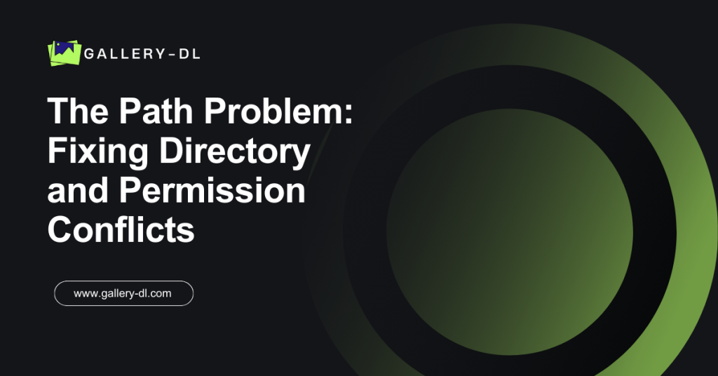 Fixing Directory and Permission Conflicts